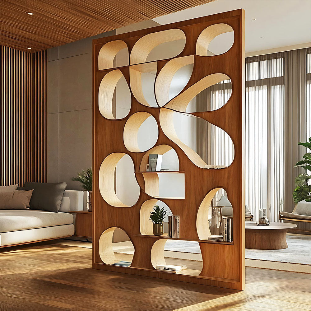 HUALIN Modern style hotel restaurant partition decorative screen dining area separation beautification