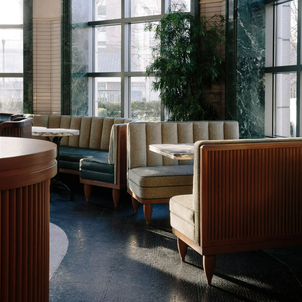 HUALIN Luxury restaurant hotel sofa booth customization