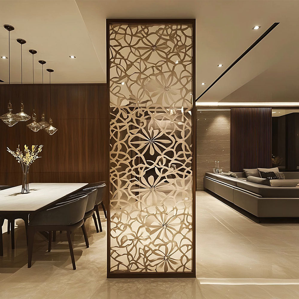 HUALIN Modern style hotel restaurant partition decorative screen dining area separation beautification