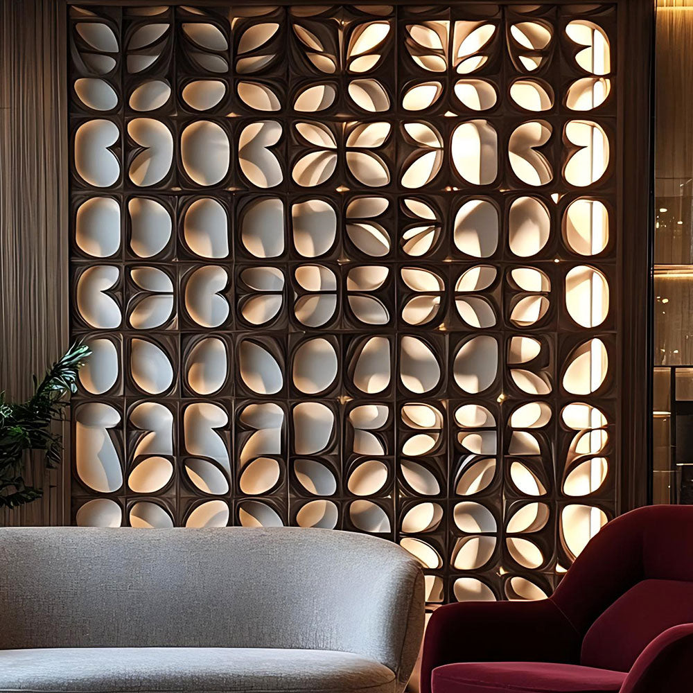 HUALIN Modern style hotel restaurant partition decorative screen dining area separation beautification
