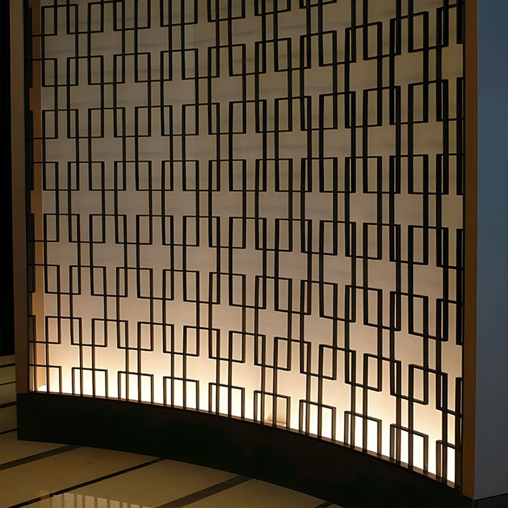 HUALIN Modern style hotel restaurant partition decorative screen dining area separation beautification