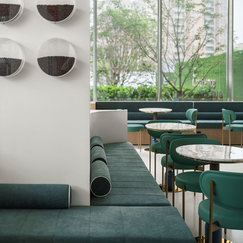 HUALIN Luxury restaurant hotel sofa booth customization