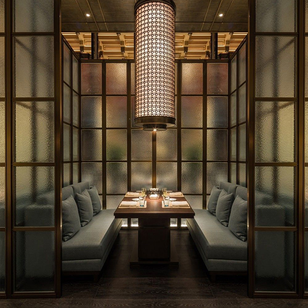 HUALIN Modern style hotel restaurant partition decorative screen dining area separation beautification
