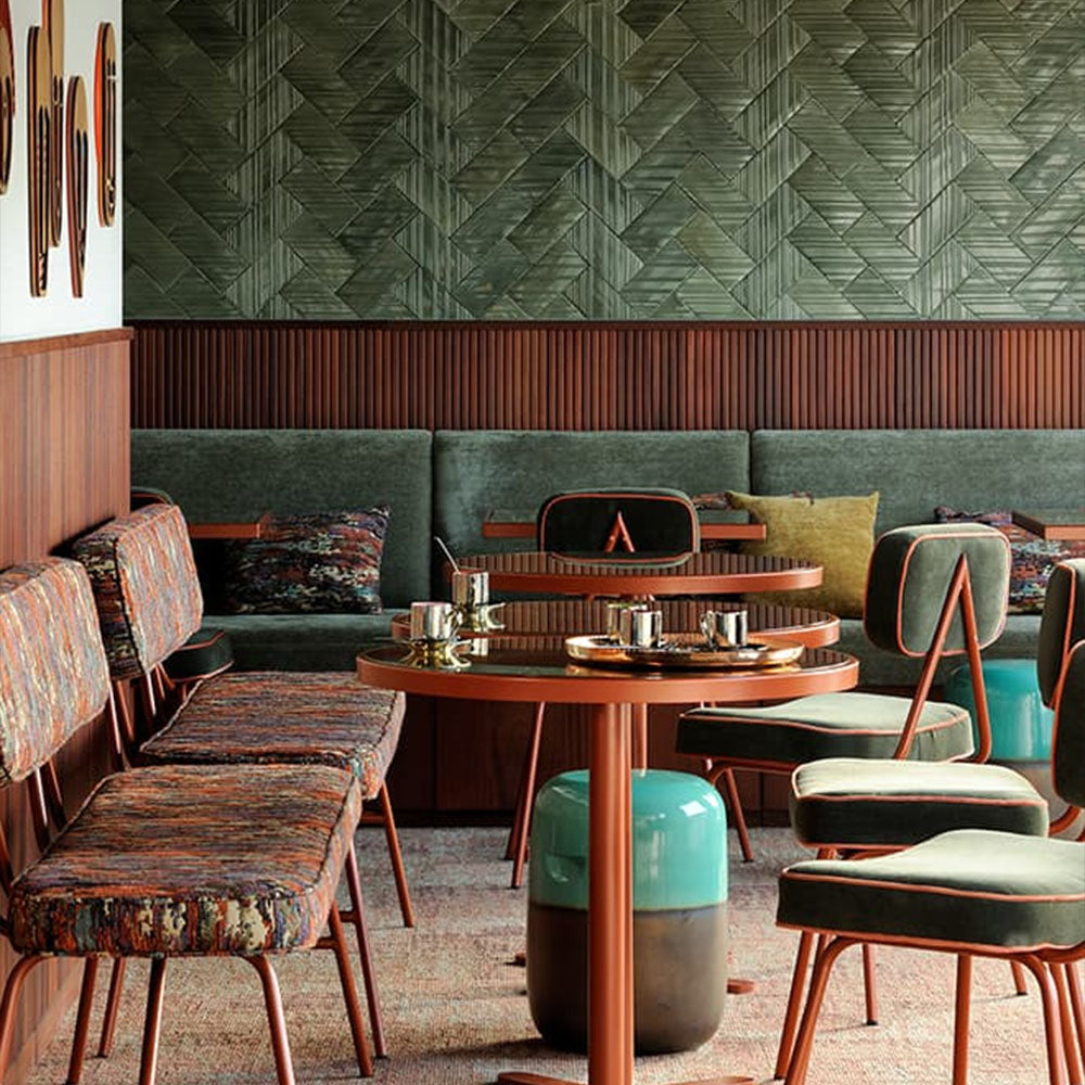 HUALIN Luxury restaurant hotel sofa booth customization