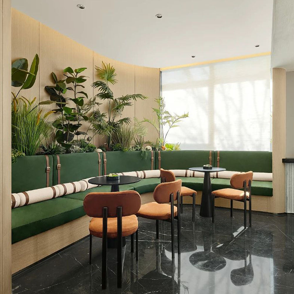 HUALIN Luxury restaurant hotel sofa booth customization