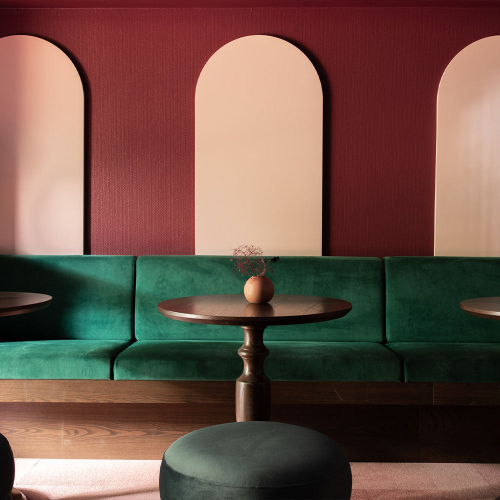 HUALIN Luxury restaurant hotel sofa booth customization
