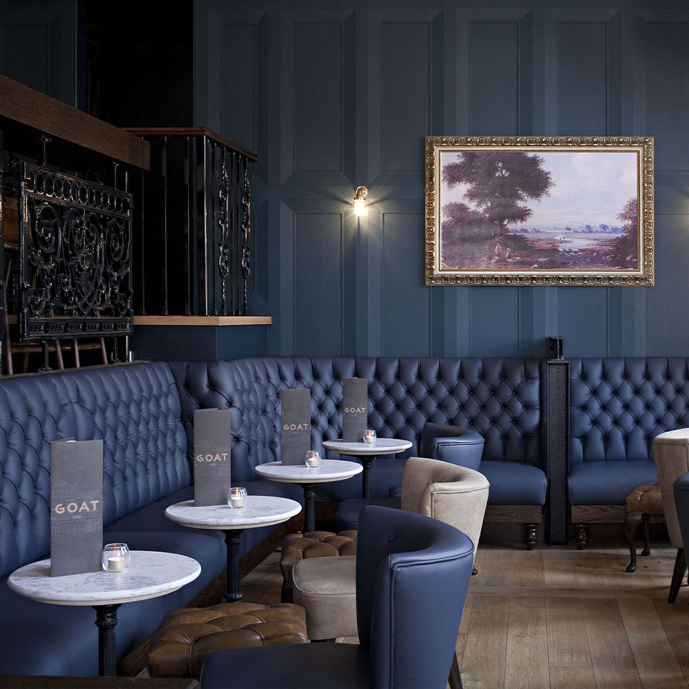 HUALIN Luxury restaurant hotel sofa booth customization