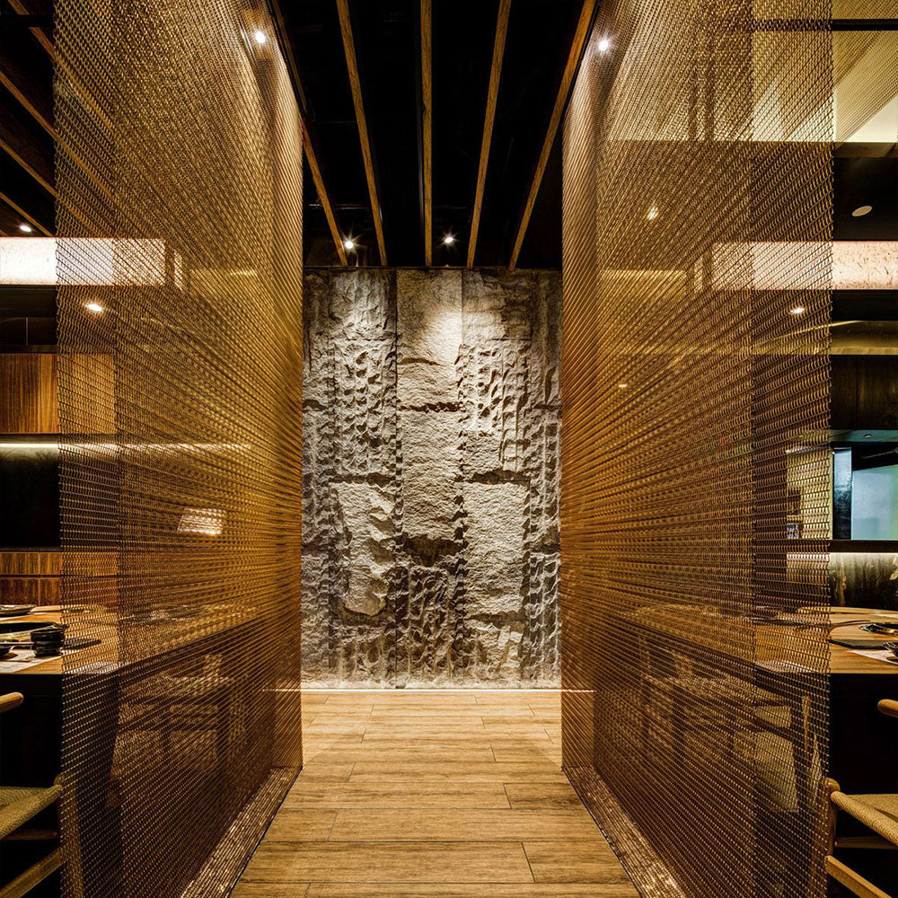 HUALIN Modern style hotel restaurant partition decorative screen dining area separation beautification