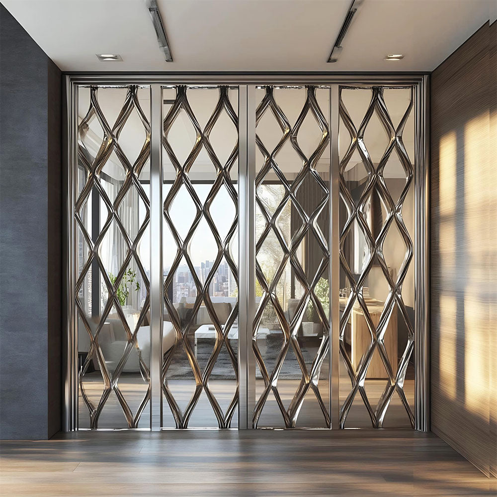 HUALIN Modern style hotel restaurant partition decorative screen dining area separation beautification