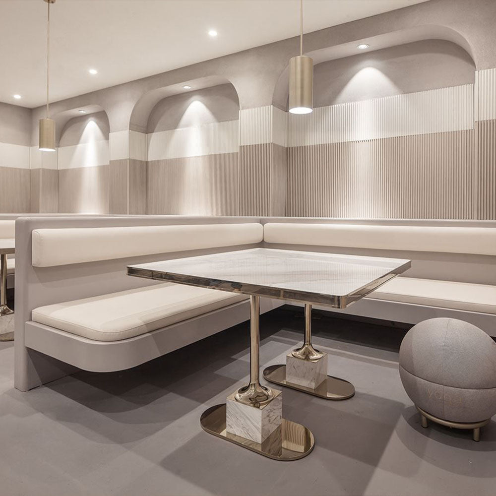 HUALIN Luxury restaurant hotel sofa booth customization