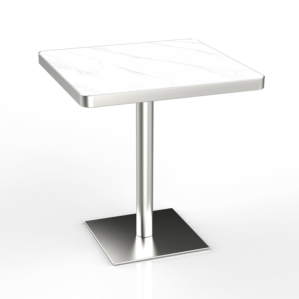 HUALIN Restaurant luxury sintered stone ceramic dining table with comfortable chair