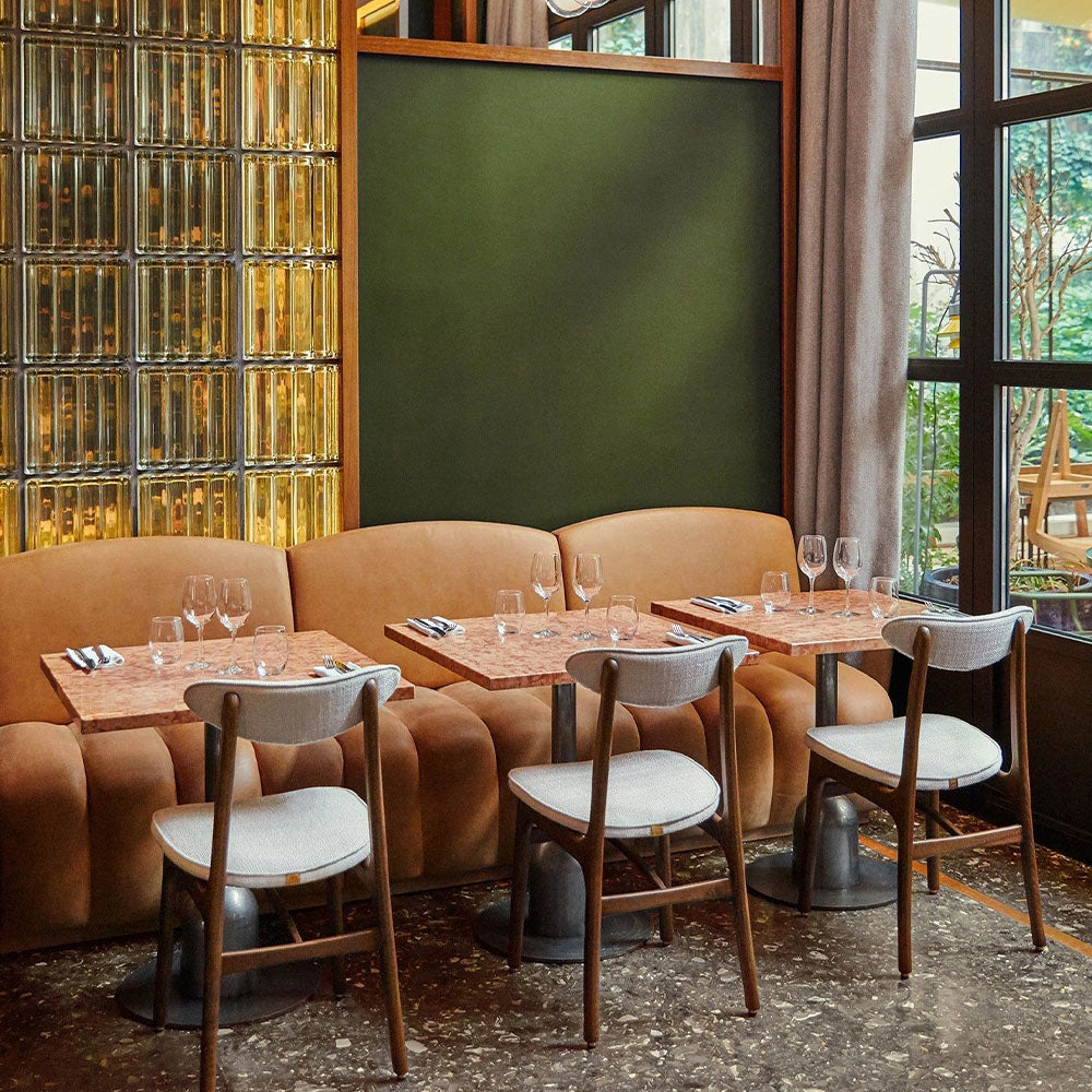 HUALIN Luxury restaurant hotel sofa booth customization
