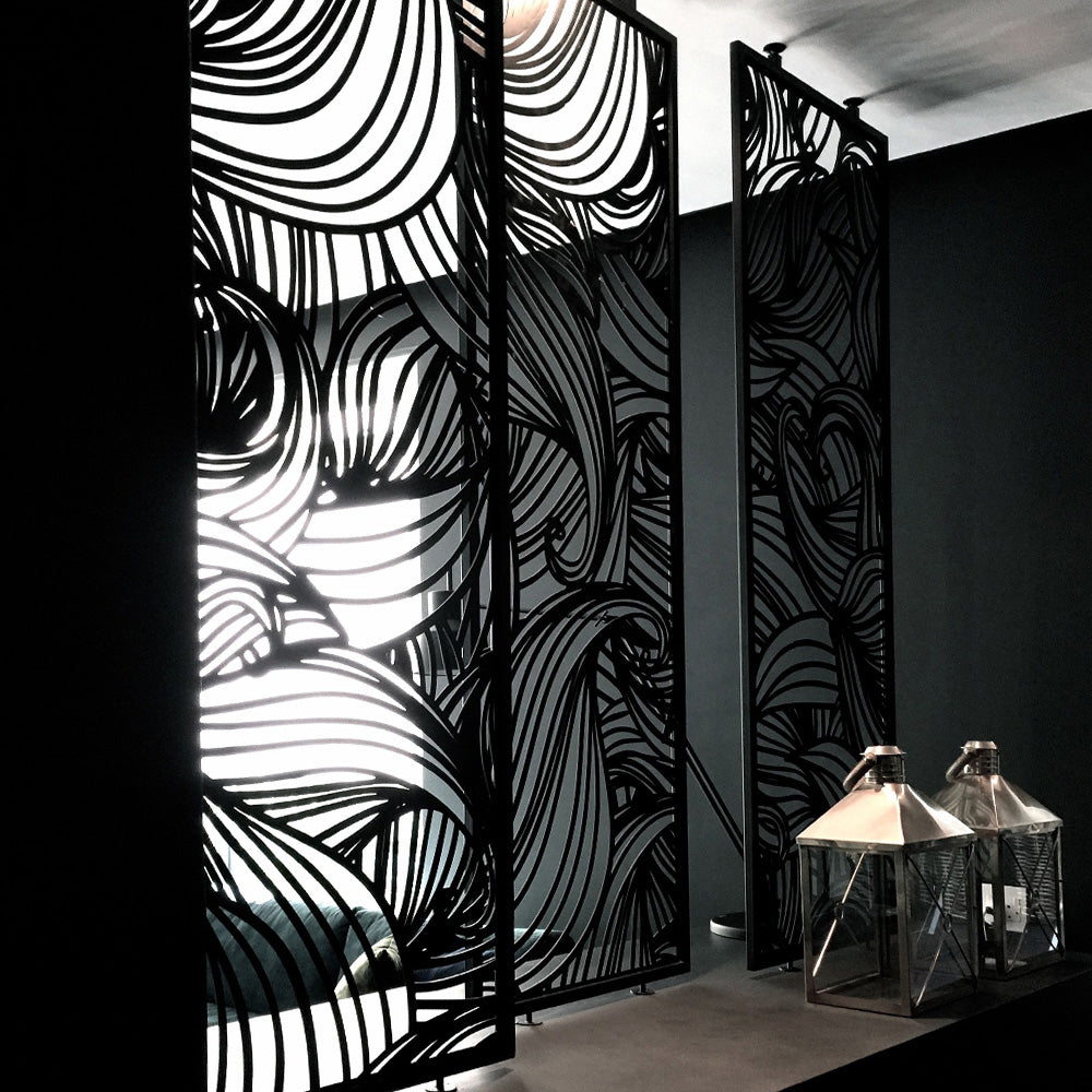 HUALIN Modern style hotel restaurant partition decorative screen dining area separation beautification