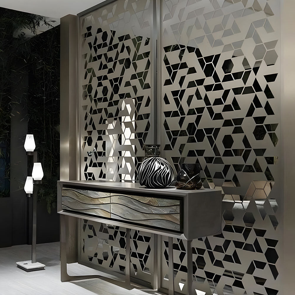 HUALIN Modern style hotel restaurant partition decorative screen dining area separation beautification
