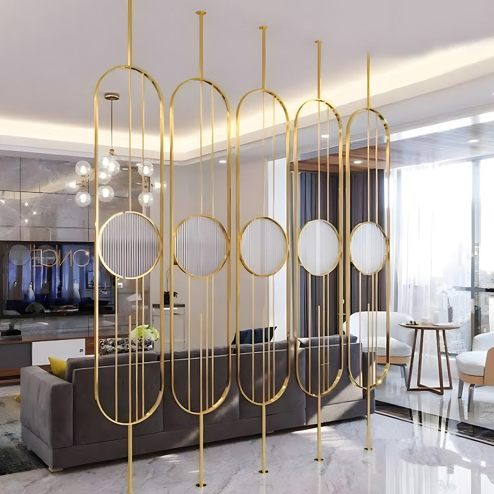 HUALIN Modern style hotel restaurant partition decorative screen dining area separation beautification