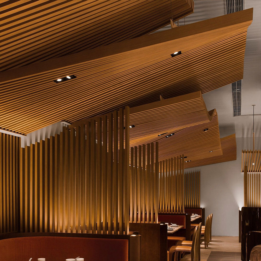 HUALIN Modern style hotel restaurant partition decorative screen dining area separation beautification