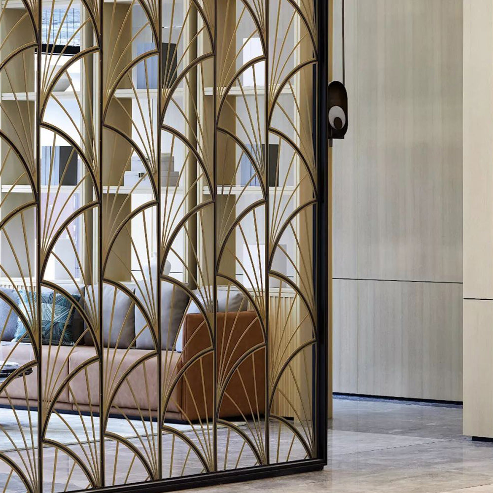 HUALIN Modern style hotel restaurant partition decorative screen dining area separation beautification