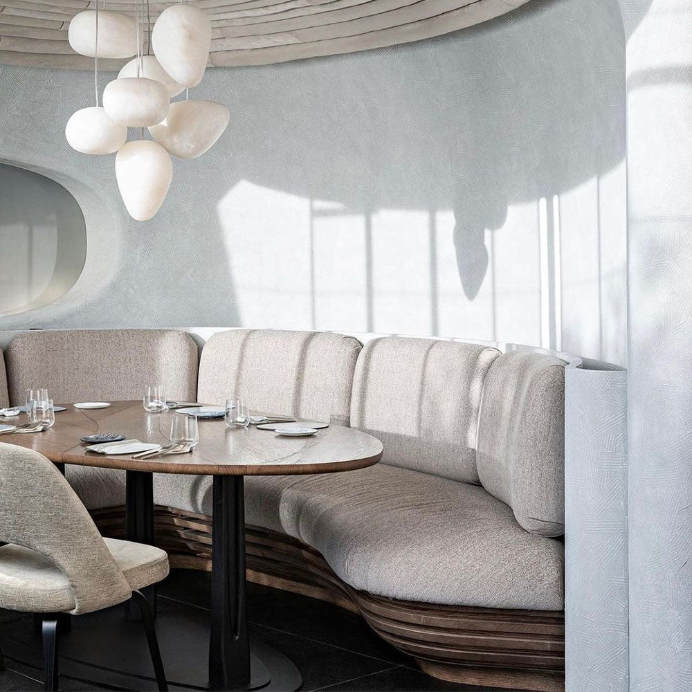 HUALIN Luxury restaurant hotel sofa booth customization