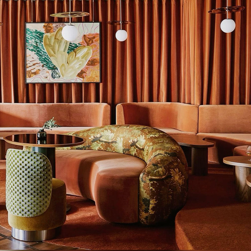 HUALIN Luxury restaurant hotel sofa booth customization