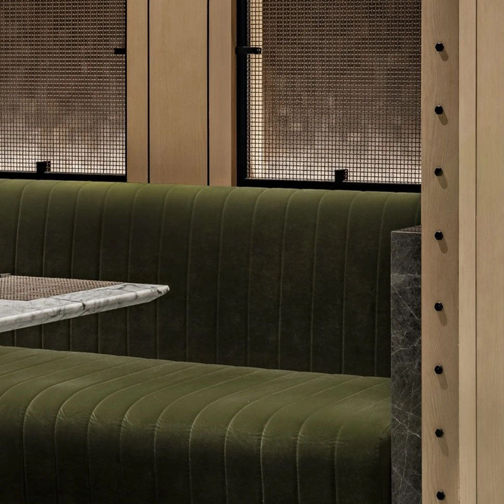 HUALIN Luxury restaurant hotel sofa booth customization