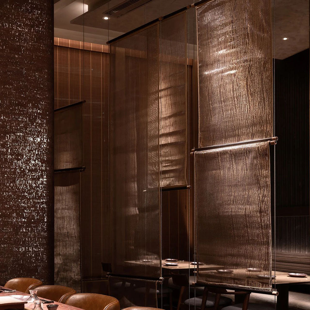 HUALIN Modern style hotel restaurant partition decorative screen dining area separation beautification