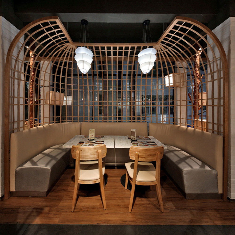 HUALIN Modern style hotel restaurant partition decorative screen dining area separation beautification