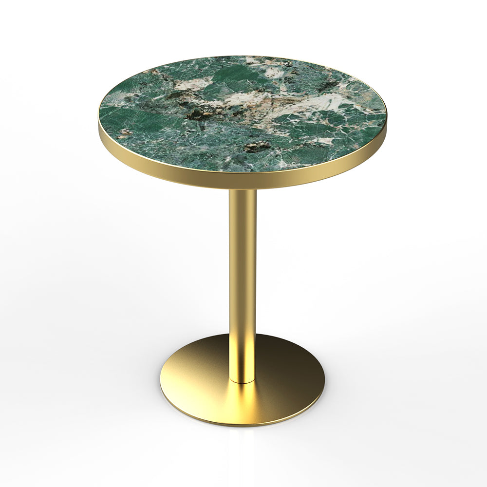 HUALIN Restaurant luxury sintered stone dining table with comfortable chairs, customizable material, color and size