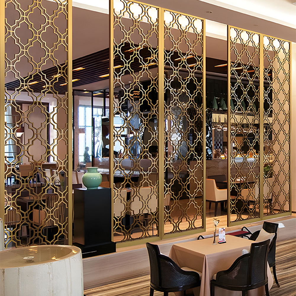 HUALIN Modern style hotel restaurant partition decorative screen dining area separation beautification