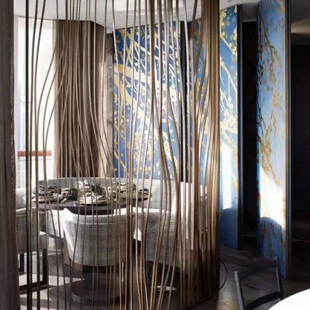 HUALIN Modern style hotel restaurant partition decorative screen dining area separation beautification