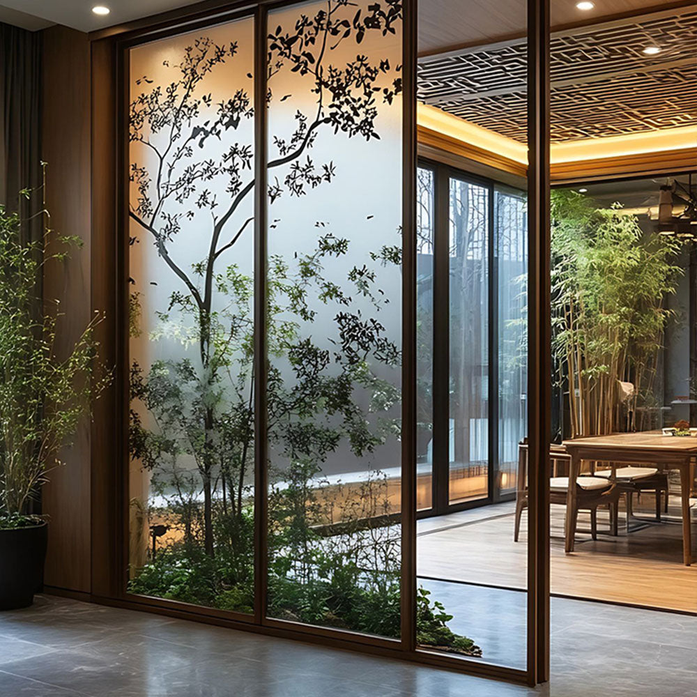 HUALIN Modern style hotel restaurant partition decorative screen dining area separation beautification