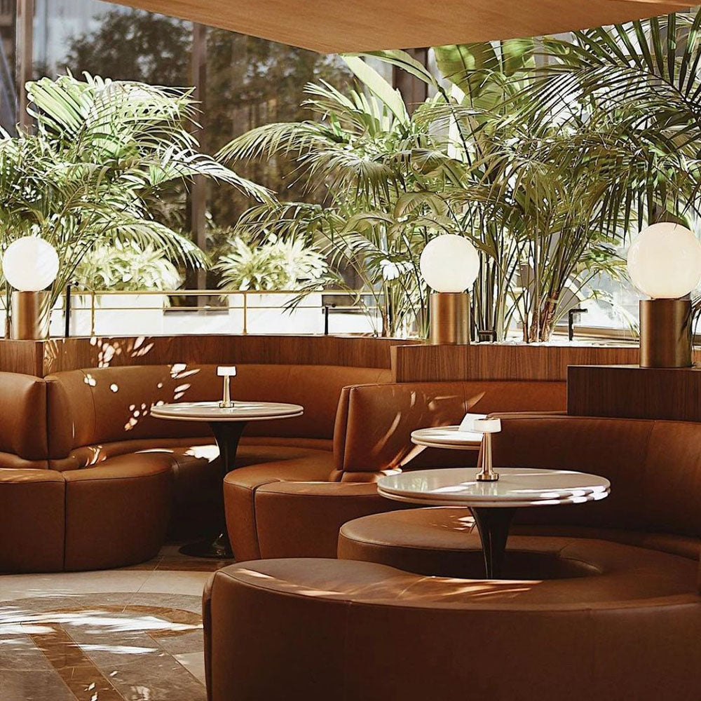 HUALIN Luxury restaurant hotel sofa booth customization