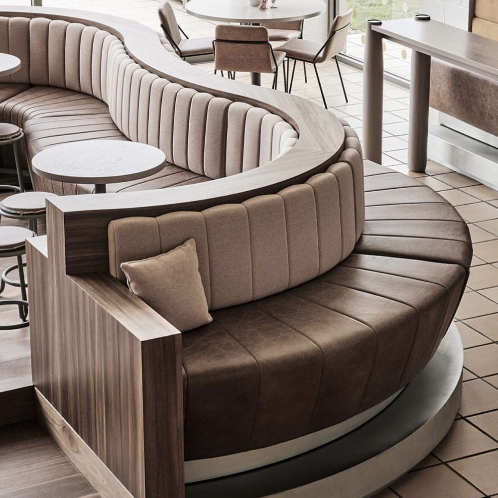 HUALIN Luxury restaurant hotel sofa booth customization