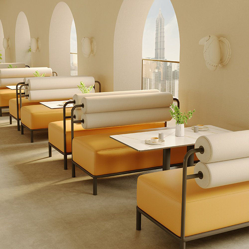 HUALIN Luxury restaurant hotel sofa booth customization