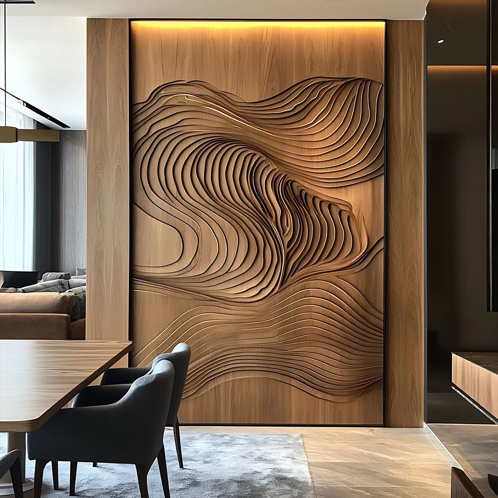 HUALIN Modern style hotel restaurant partition decorative screen dining area separation beautification