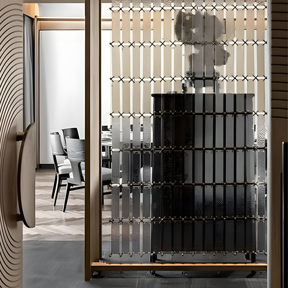 HUALIN Modern style hotel restaurant partition decorative screen dining area separation beautification