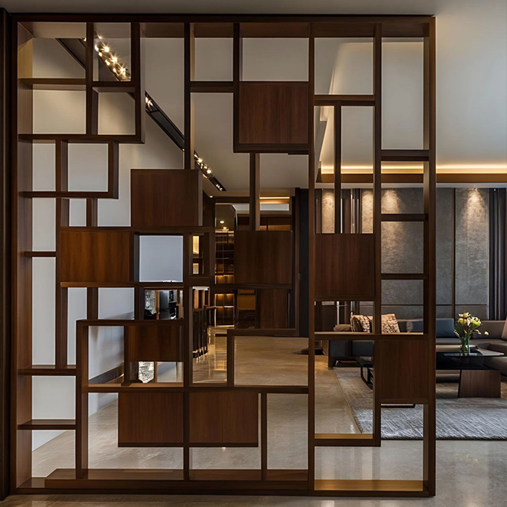 HUALIN Modern style hotel restaurant partition decorative screen dining area separation beautification