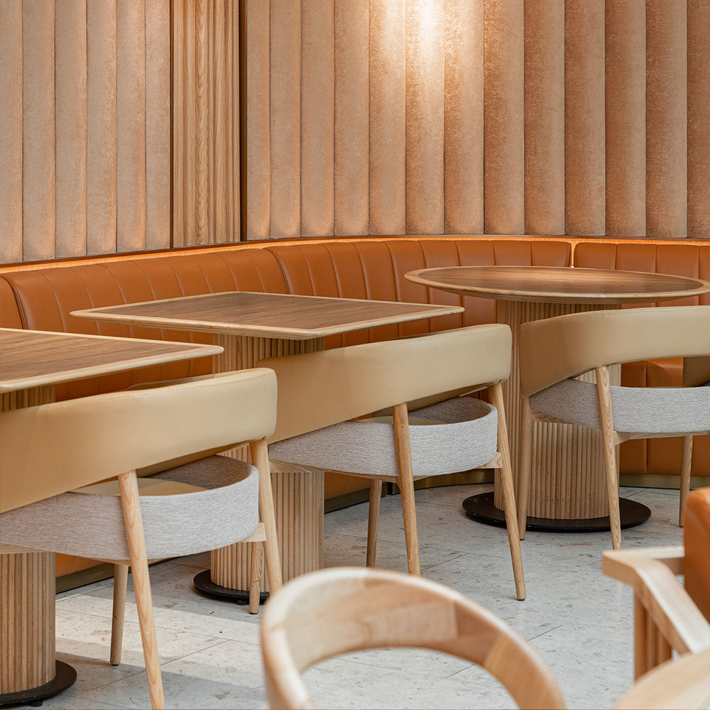 HUALIN Luxury restaurant hotel sofa booth customization