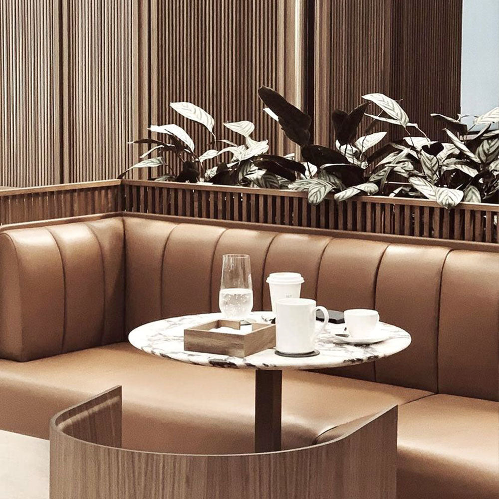 HUALIN Luxury restaurant hotel sofa booth customization