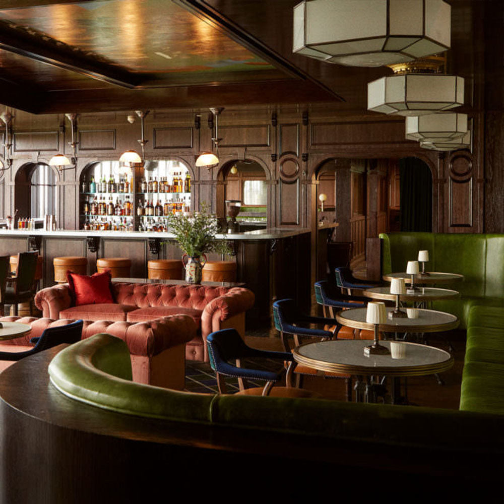 HUALIN Luxury restaurant hotel sofa booth customization