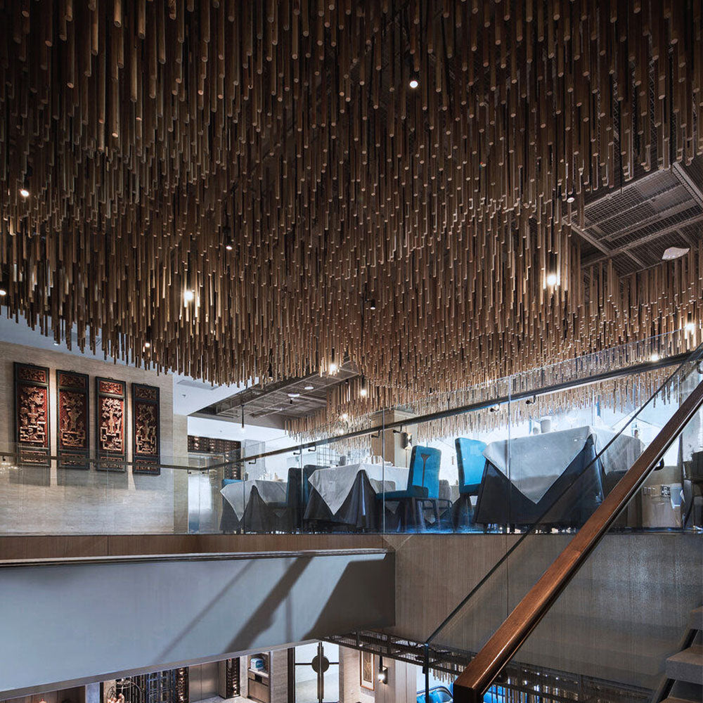 HUALIN Modern style hotel restaurant partition decorative screen dining area separation beautification