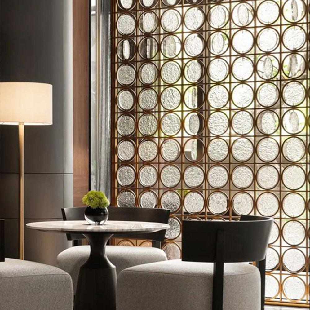 HUALIN Modern style hotel restaurant partition decorative screen dining area separation beautification