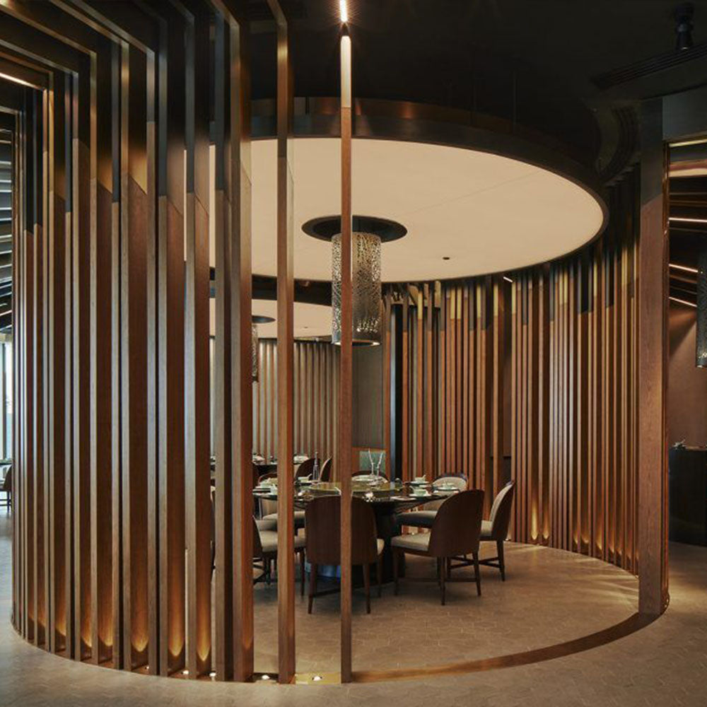 HUALIN Modern style hotel restaurant partition decorative screen dining area separation beautification