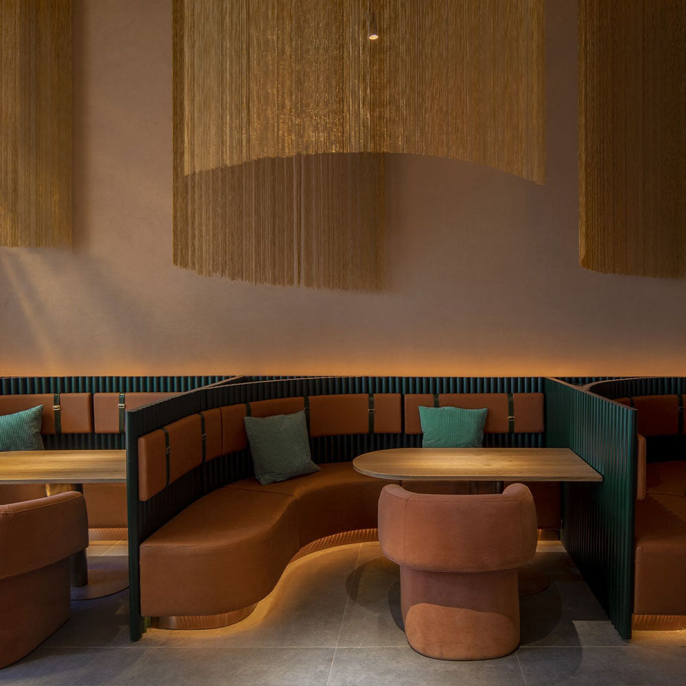 HUALIN Luxury restaurant hotel sofa booth customization