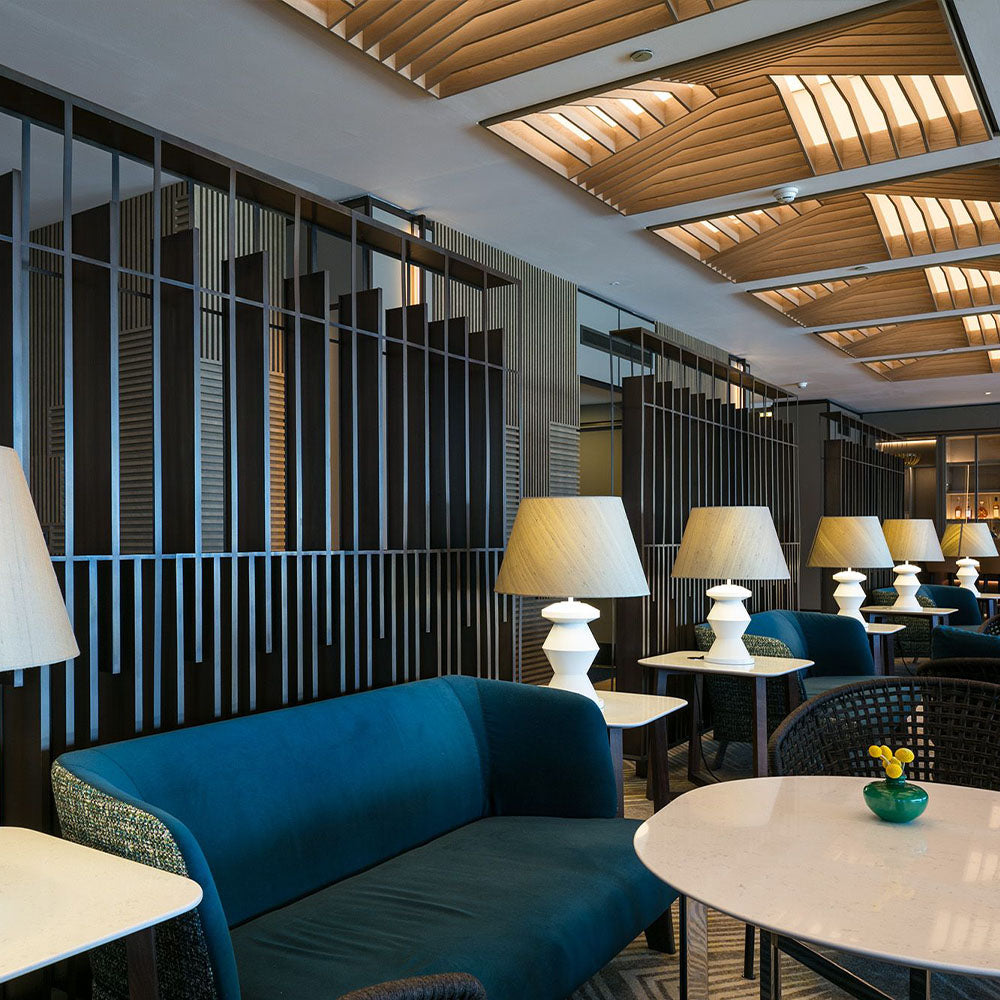 HUALIN Luxury restaurant hotel sofa booth customization