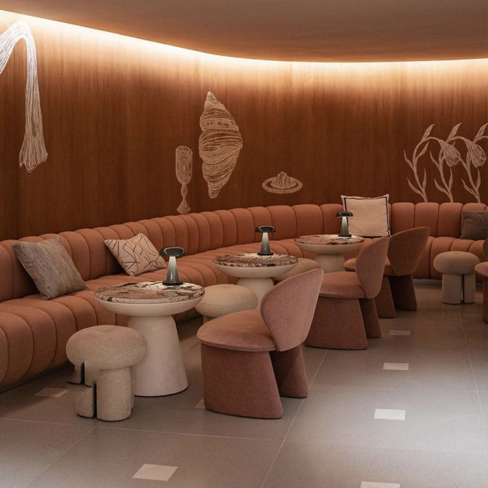 HUALIN Luxury restaurant hotel sofa booth customization