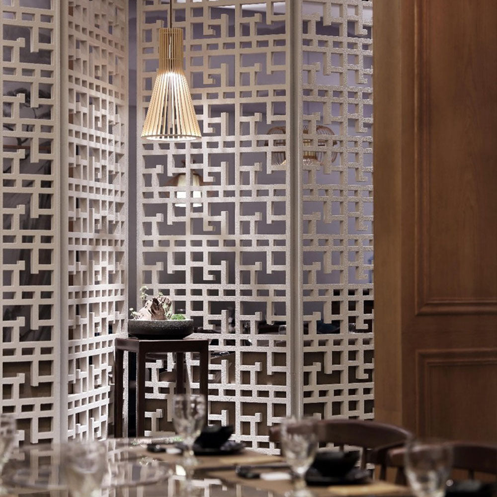 HUALIN Modern style hotel restaurant partition decorative screen dining area separation beautification