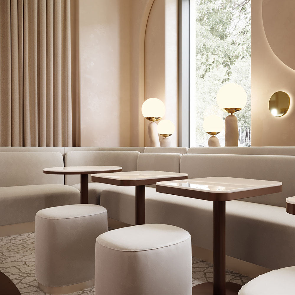 HUALIN Luxury restaurant hotel sofa booth customization