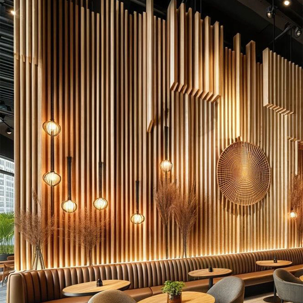 HUALIN Modern style hotel restaurant partition decorative screen dining area separation beautification