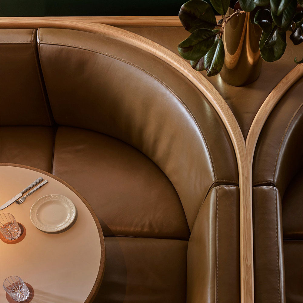 HUALIN Luxury restaurant hotel sofa booth customization