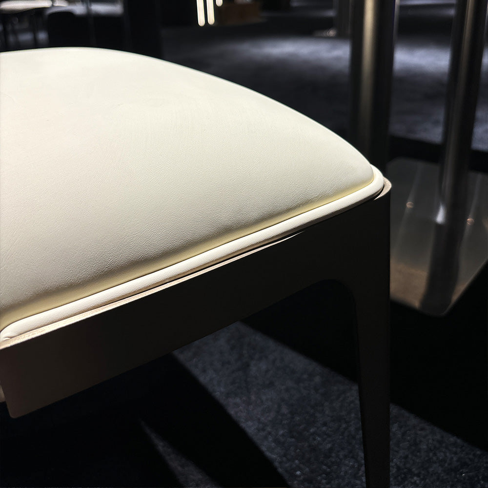 HUALIN Modern style theme restaurant luxury marble dining table with stainless steel legs, customizable size and color